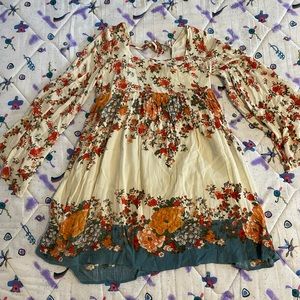 free people floral dress